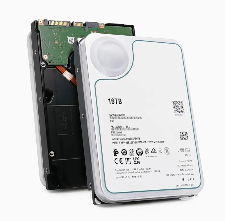 16TB 3.5-Inch SATA NAS Hard Drive 7200RPM 6Gb/s for Data Center & Network Storage