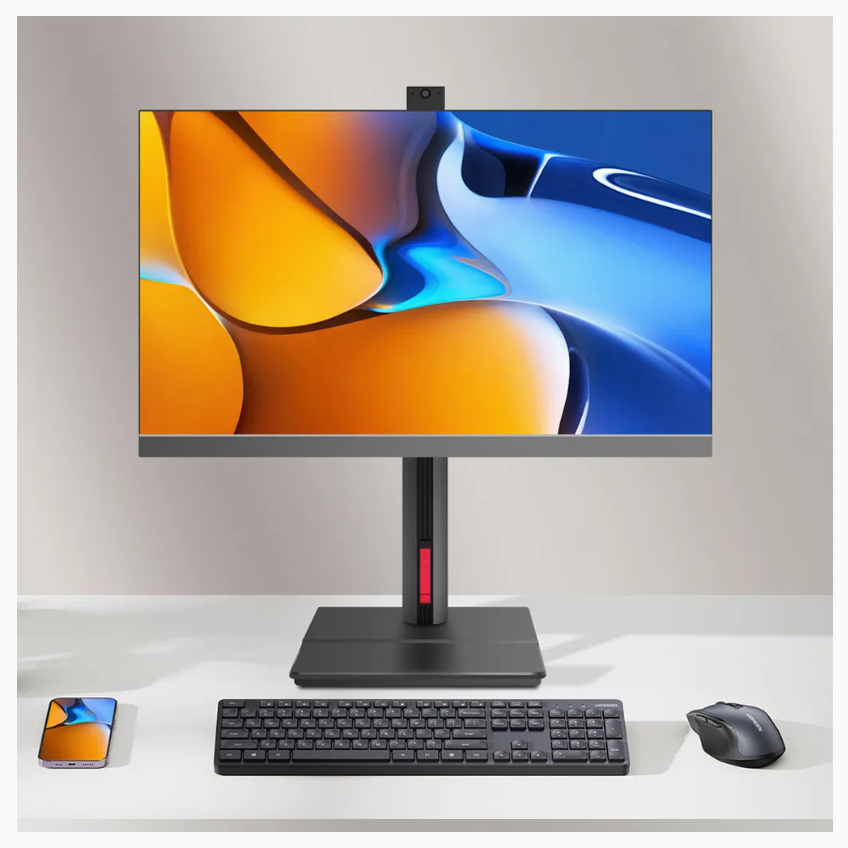 23.8 Inch All-in-One Desktop Computer with Full HD IPS Display & Pop-Up Webcam