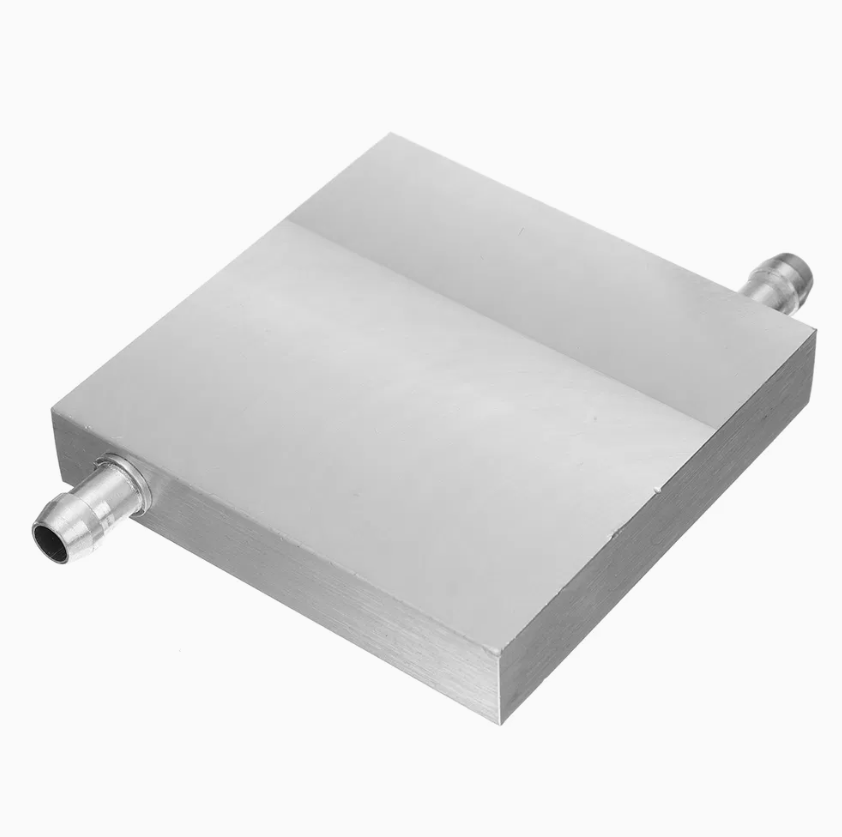 80×80×15mm Aluminum Water Cooling Block for CPU & DIY Liquid Cooling
