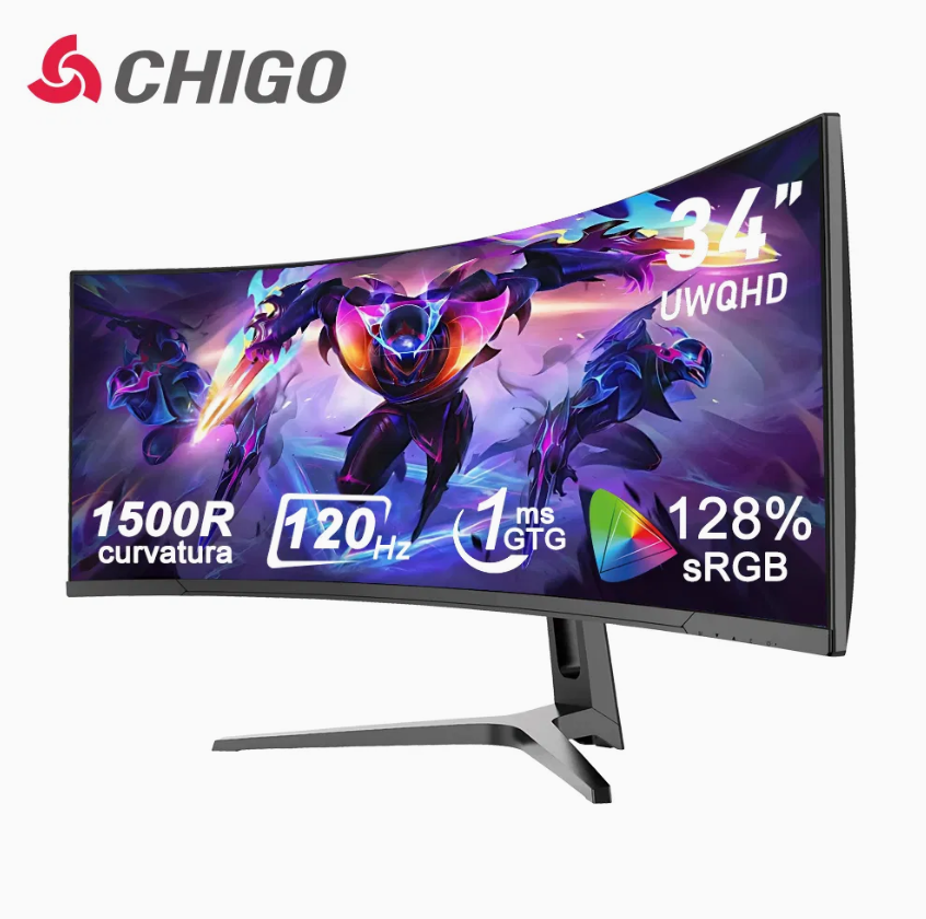 49 Inch Curved 4K Gaming Monitor with 165Hz Refresh Rate & IPS Display